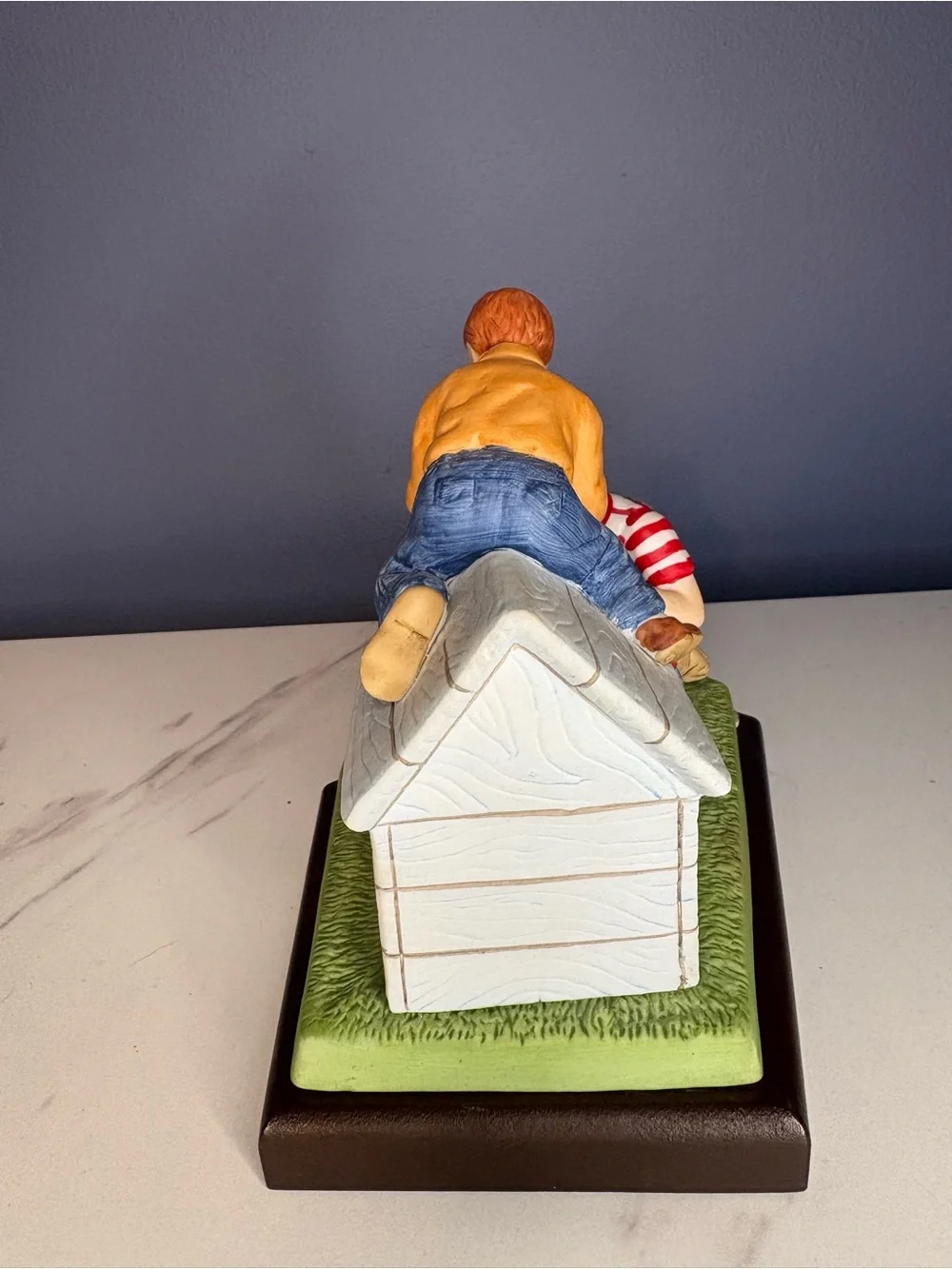 Vintage 1986 Norman Rockwell A Home for Fido’ Porcelain Figurine